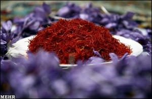Hamedan saffron dried in Khorasan 