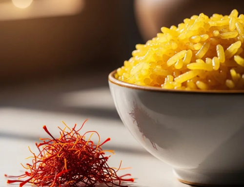 How much saffron for 1 cup of rice?