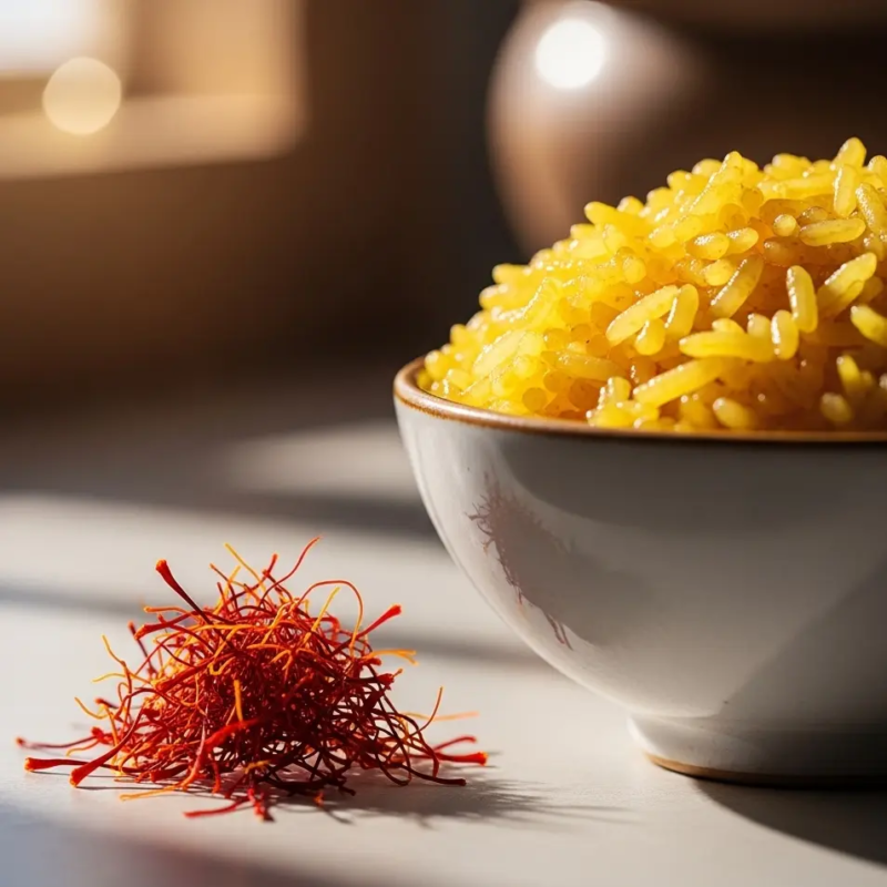 saffron for rice