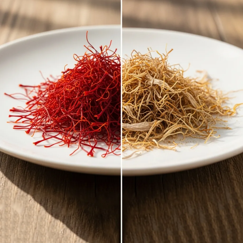 Saffron shelf life