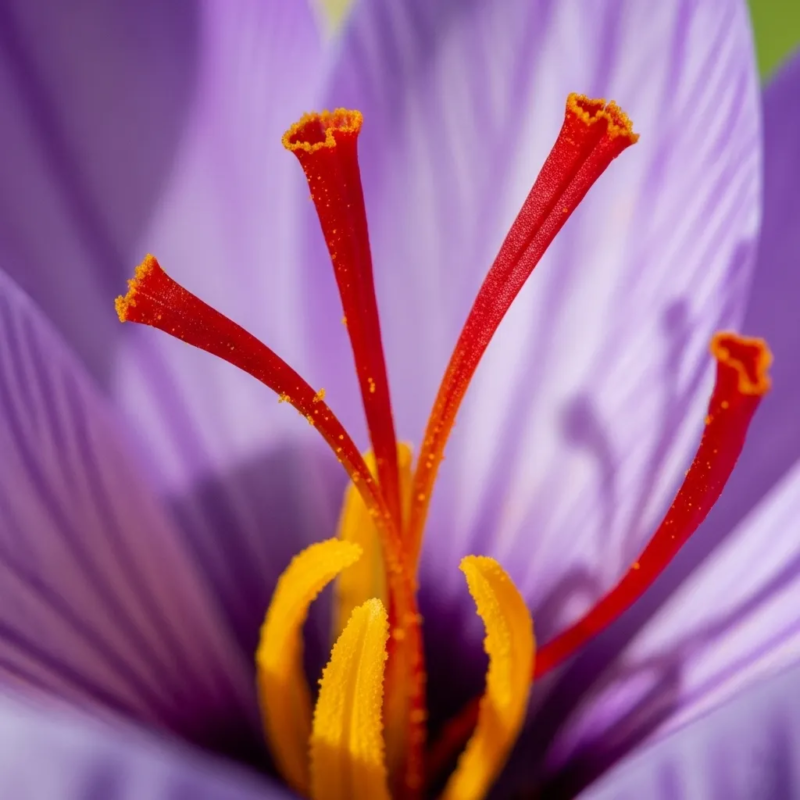 Edible part of saffron