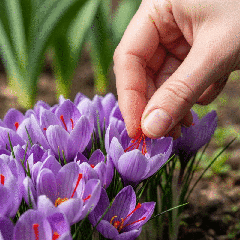 How to grow saffron