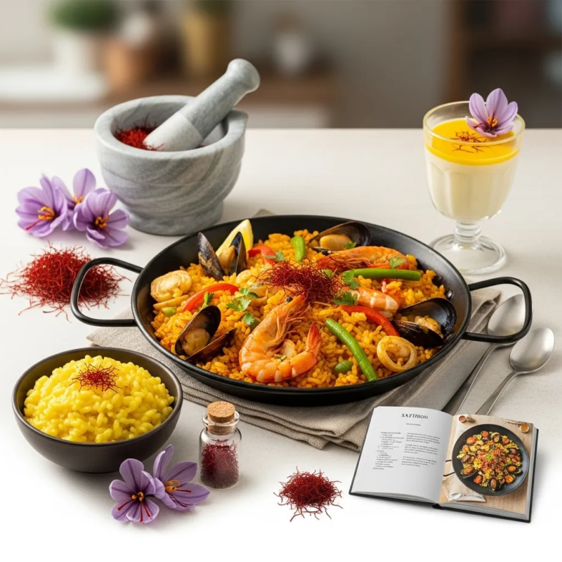 Common uses of saffron