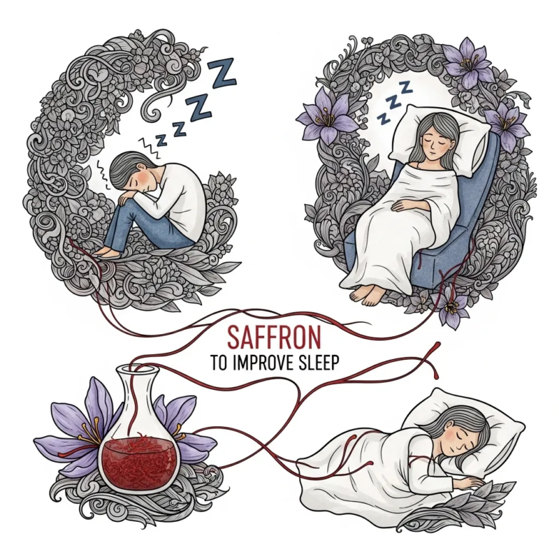 Saffron and sleep quality
