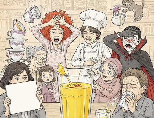 Who should not drink saffron milk?