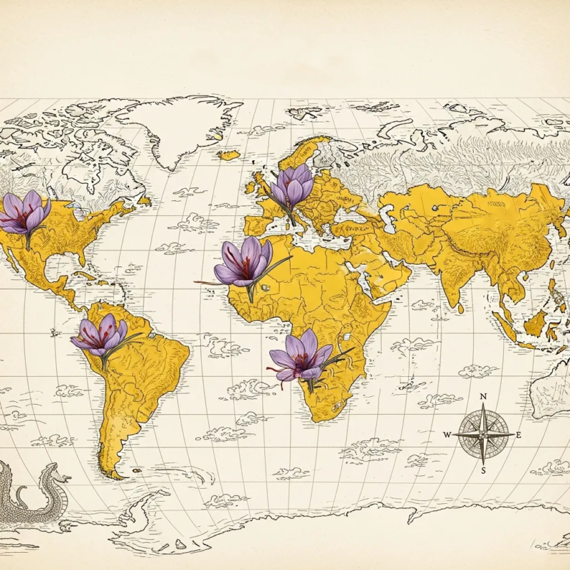 Top saffron producing country