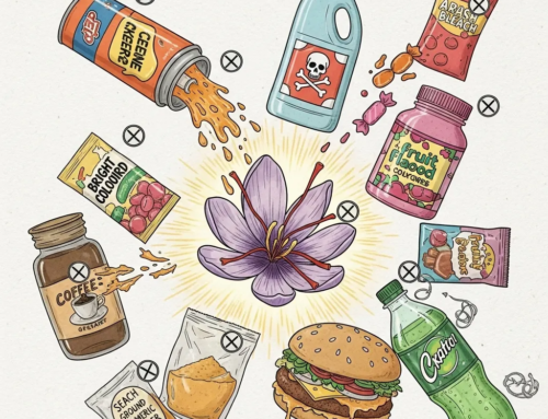 What not to mix with saffron?