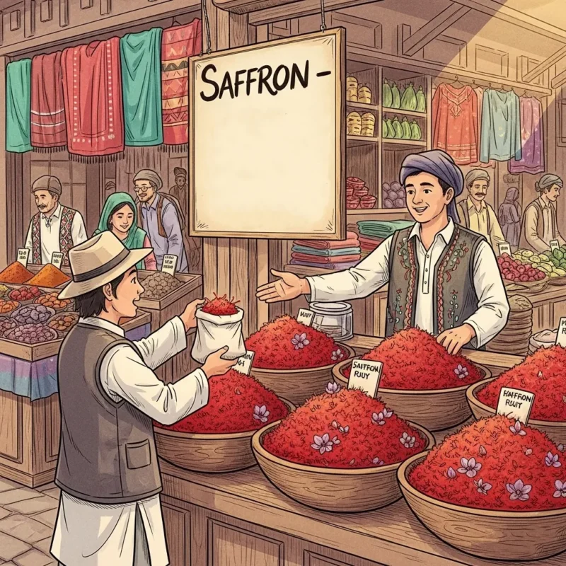 Cheapest saffron country