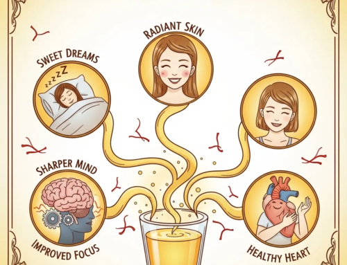 Why do people drink saffron milk?