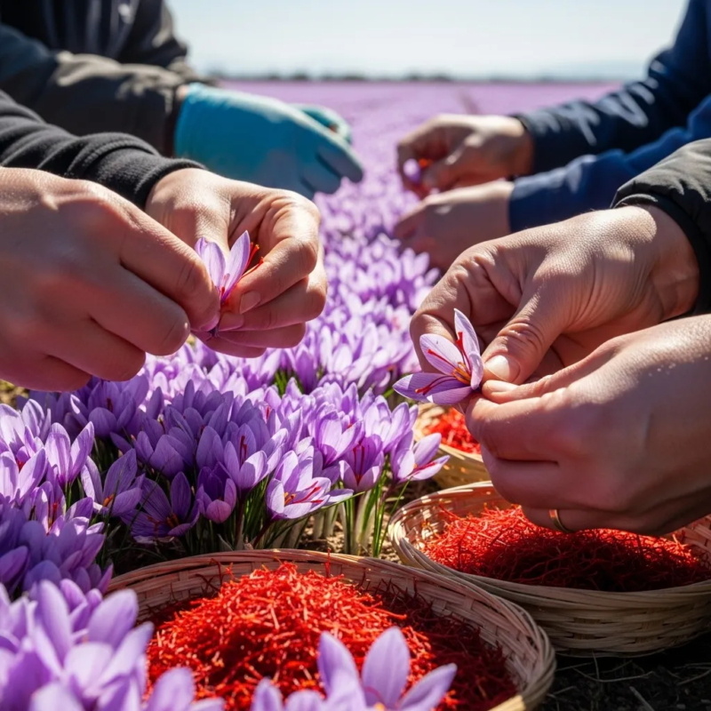 Why is saffron so costly