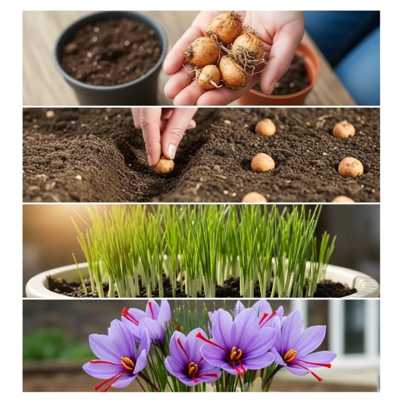 Growing Saffron at Home