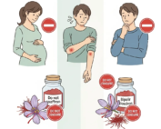 Who should avoid saffron