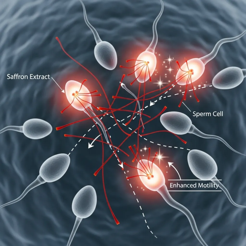 Saffron for sperm health