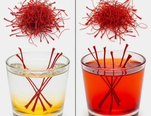 How do you tell if you have real saffron?