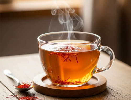 Can I put saffron in tea?