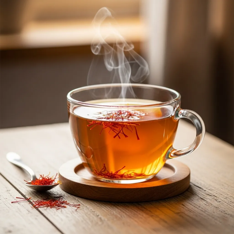 Saffron tea benefits