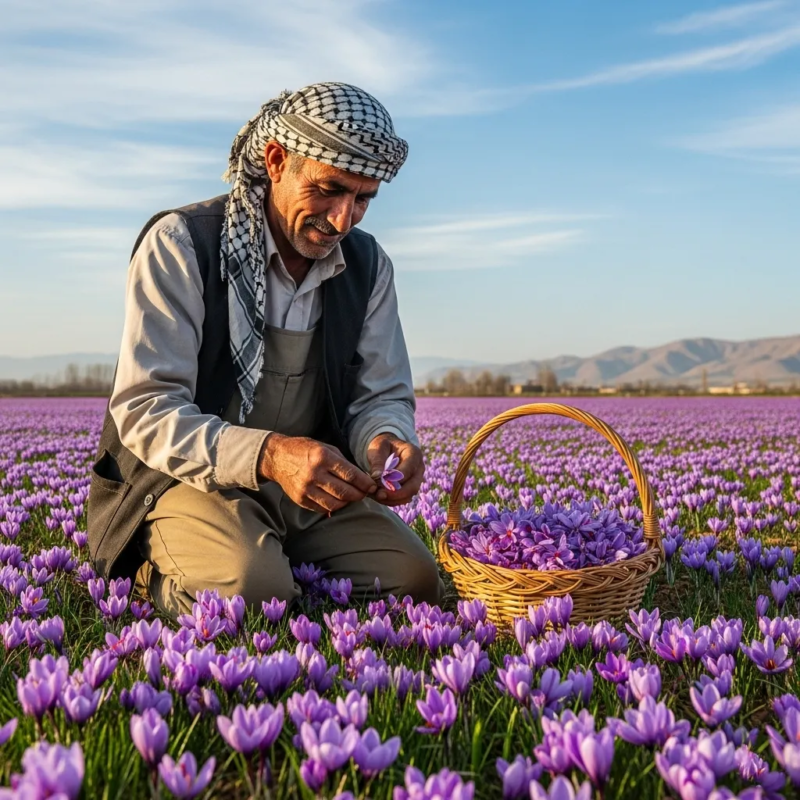 Highest quality saffron country