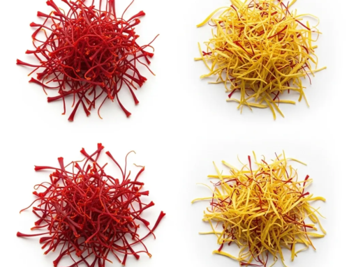What is the difference between red saffron and yellow saffron?