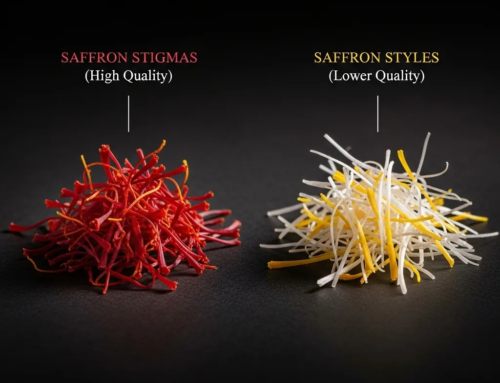 What is the difference between white saffron and red saffron?