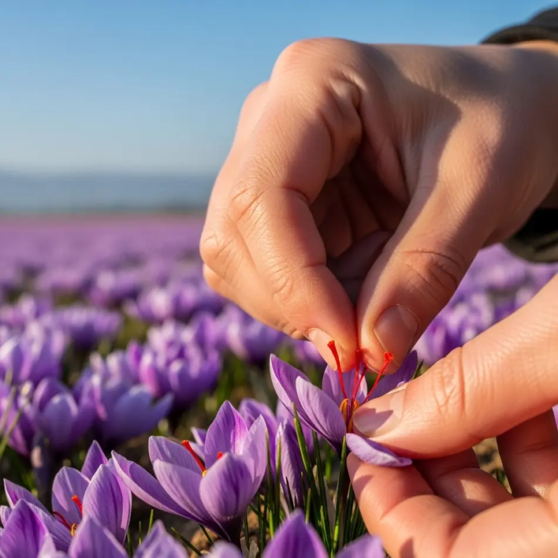 Saffron Growing Time