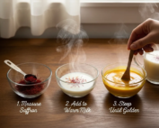 Saffron infusion method