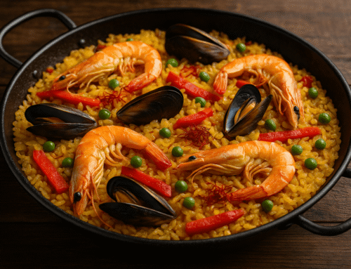 Why put saffron in paella?