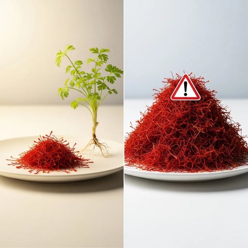 Daily saffron consumption