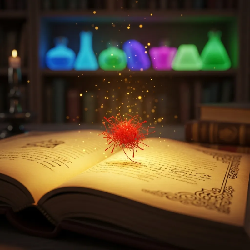 Magical properties of saffron