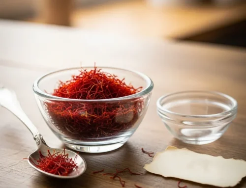 How many pieces of saffron per day?