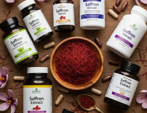 What supplements should not be taken with saffron?