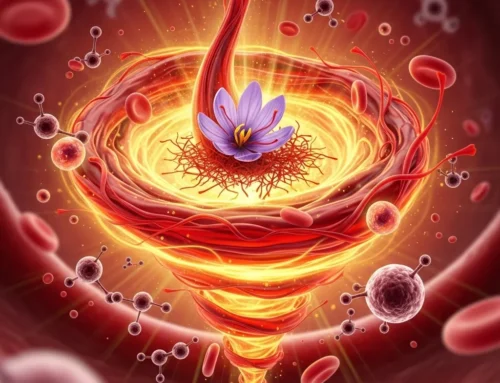 What does saffron do to your blood?