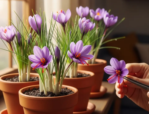Can you grow saffron inside?