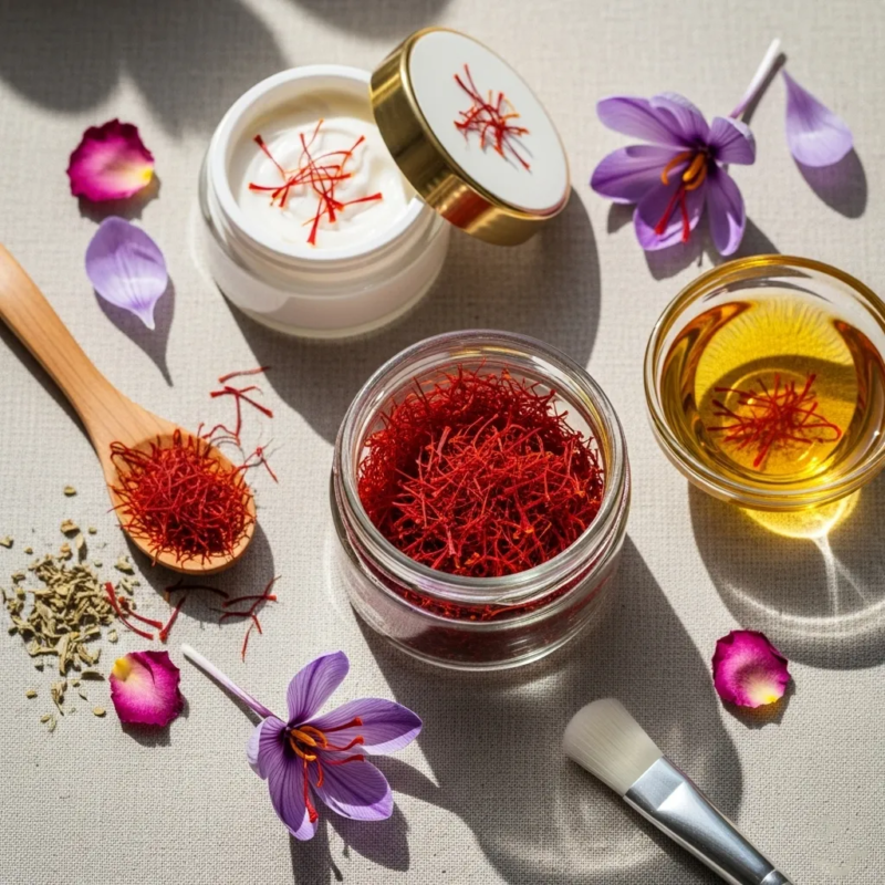 Saffron beauty benefits