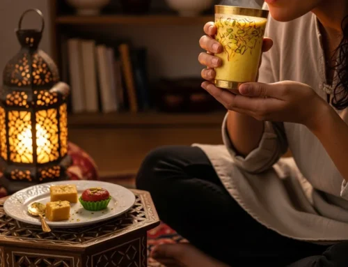 What happens if you drink saffron milk every night?