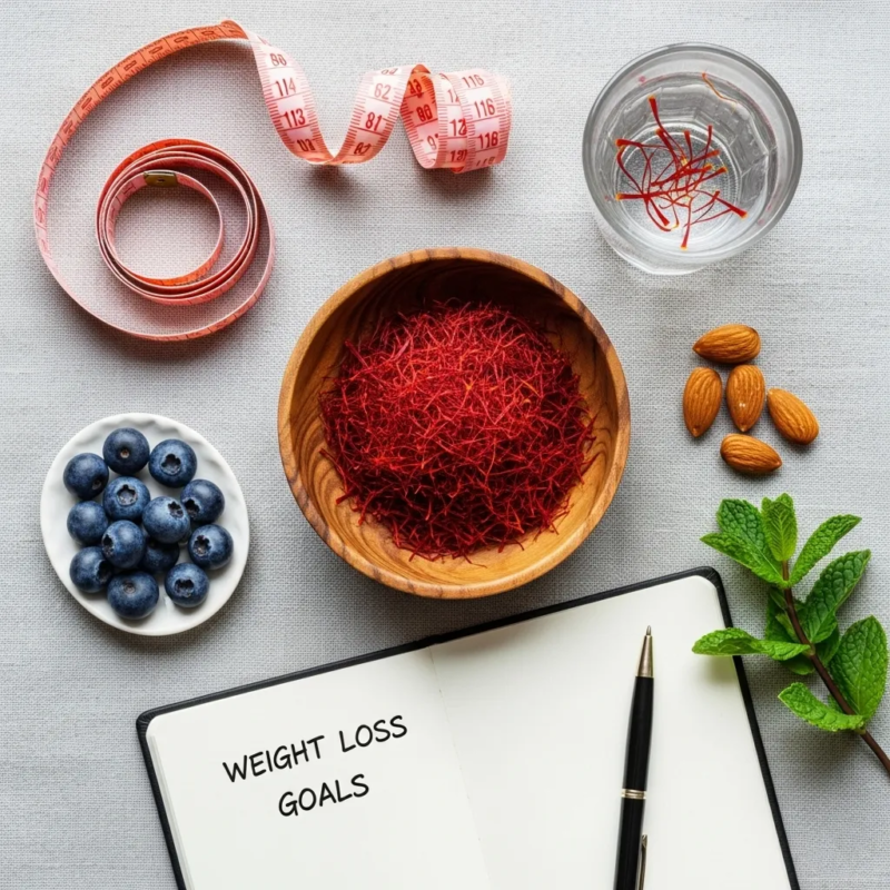 Saffron for fat burning