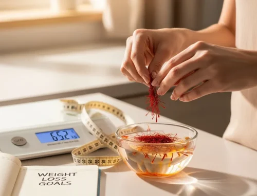 How long to soak saffron for weight loss?