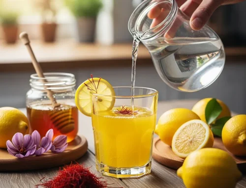 How to make saffron drink for weight loss?