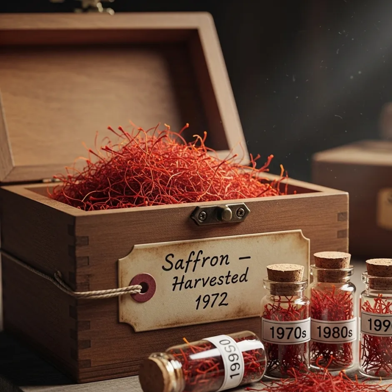Saffron shelf life