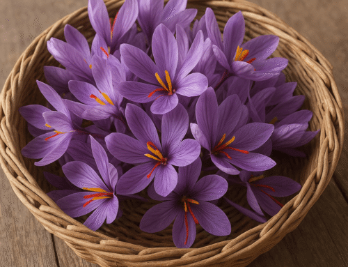 How many flowers does it take to make 1g of saffron?