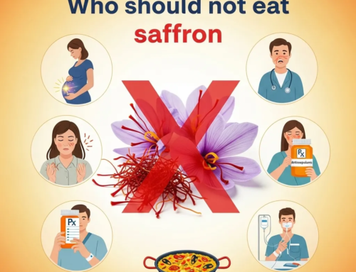 Who should not eat saffron?