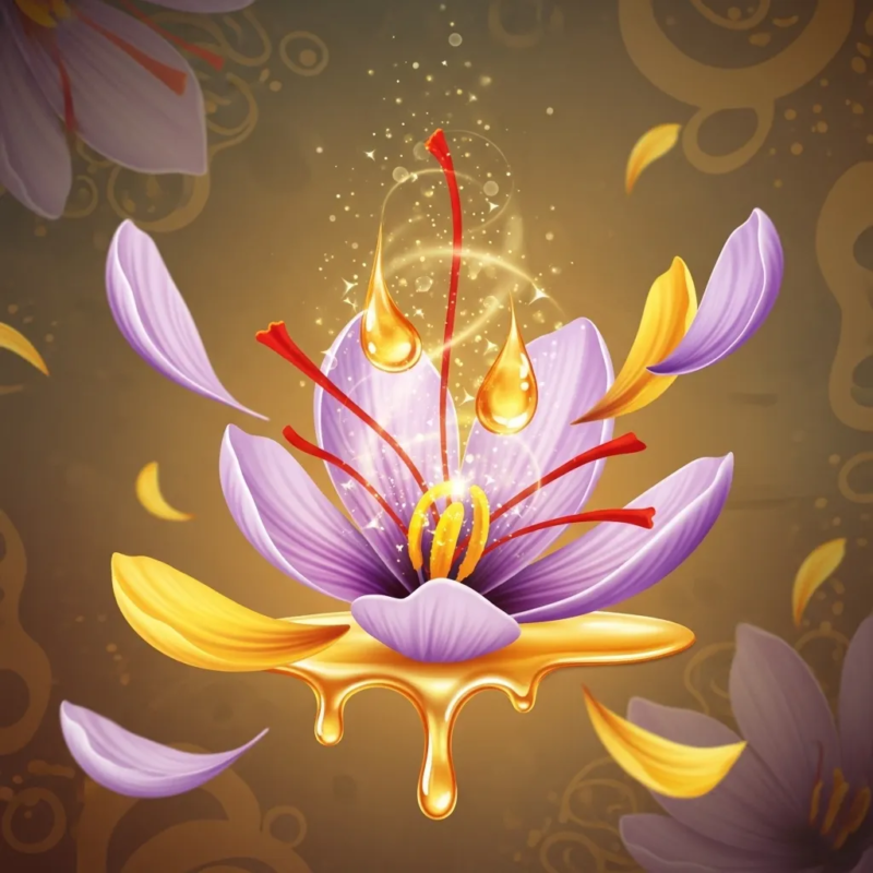 Fake saffron identification