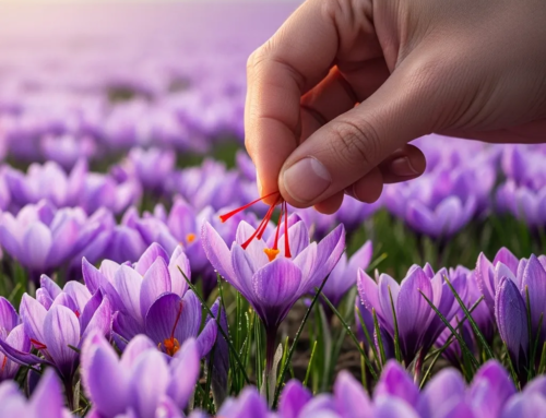 What does saffron taste like?