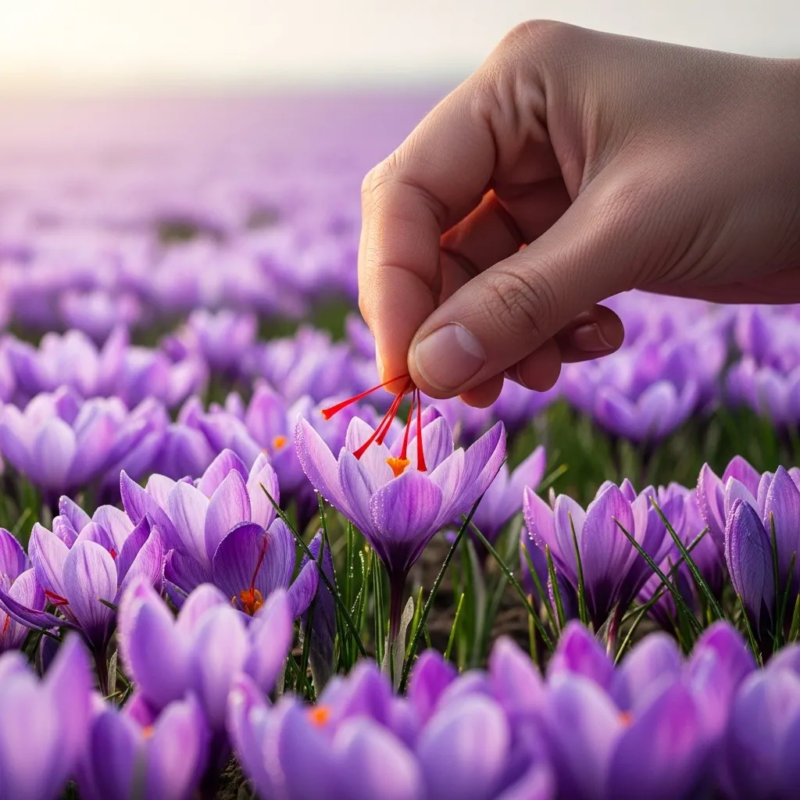 Saffron taste profile