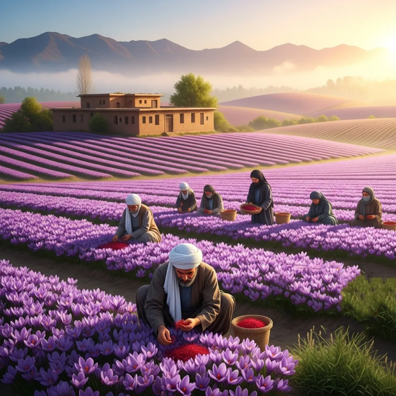 Original saffron country