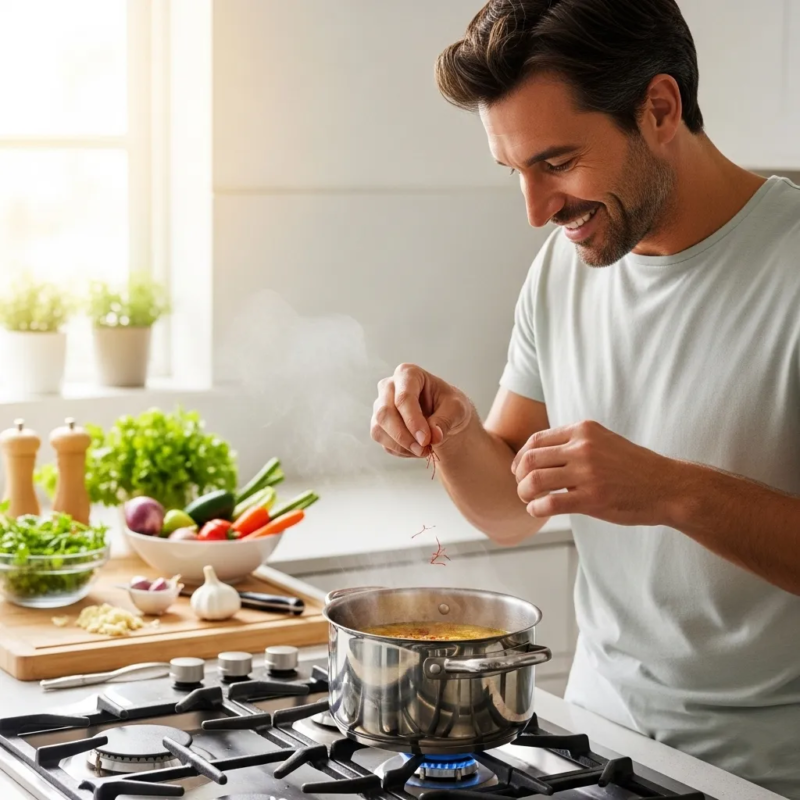 Saffron benefits for men