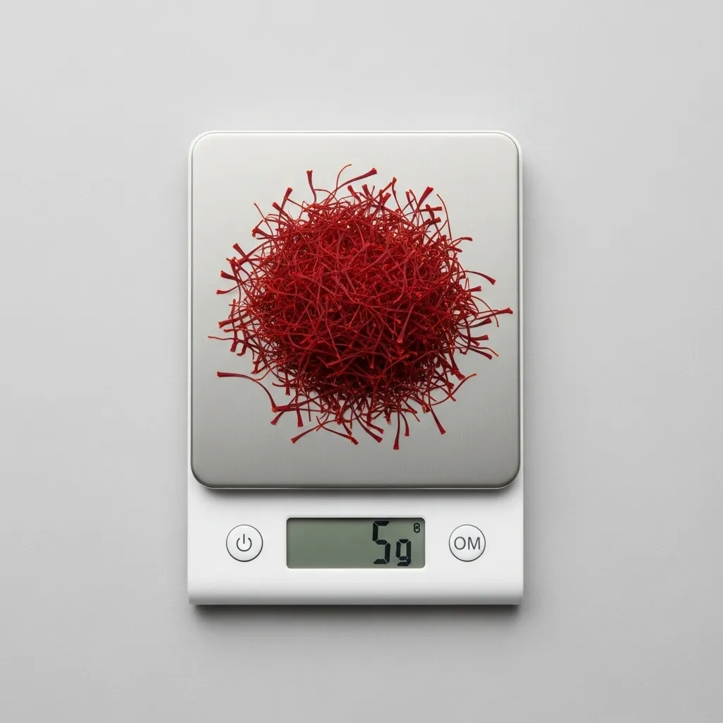 Price of 5 grams of saffron