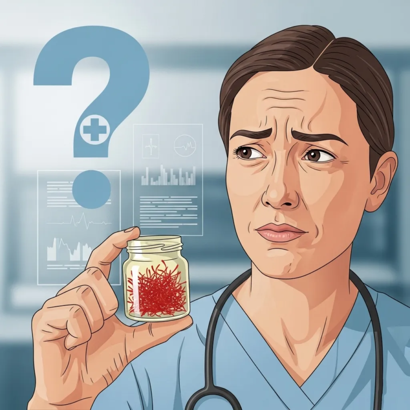 Precautions for saffron consumption