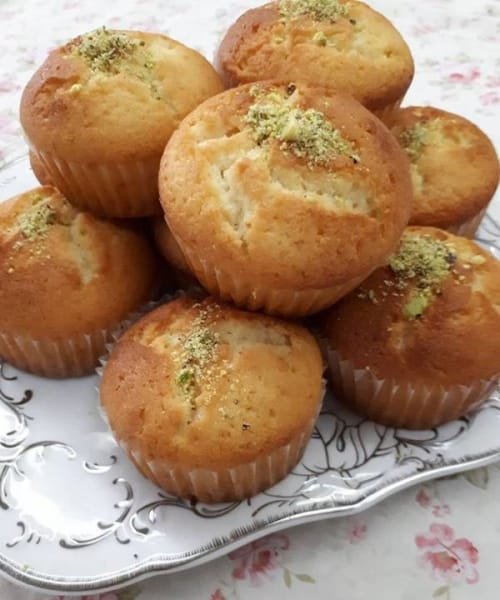 Yazdi cake baking recipe with traditional and delicious saffron