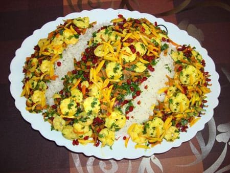 Shrimp Dishes Chamber Saffron Recipe,How to bake shrimp sauce, how to cook shrimp sauce, how to prepare shrimp sauce, cooking training, cook site, baking chicken dishes