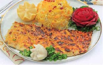 crushed roasted chicken Saffron Recipe,crushed roasted chicken,chicken Saffron,Saffron,crushed roasted